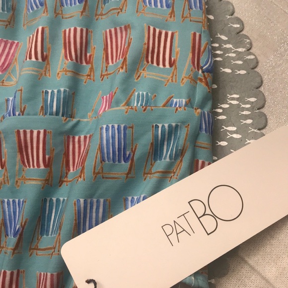 ANTHROPOLOGIE PATBO BEACH CHAIRS SWIMSUIT NWT ππ - Picture 4 of 8